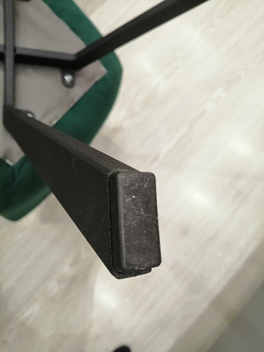 Стул на металлокаркасе Чилли синяя ткань / белый фото покупателя 1065