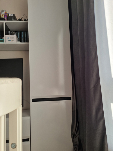 Шкаф Сейдиль антрацит / антрацит / веллюто капучино фото покупателя 1