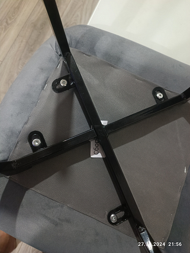 Стул на металлокаркасе Чилли зеленый / белый каркас фото покупателя 531