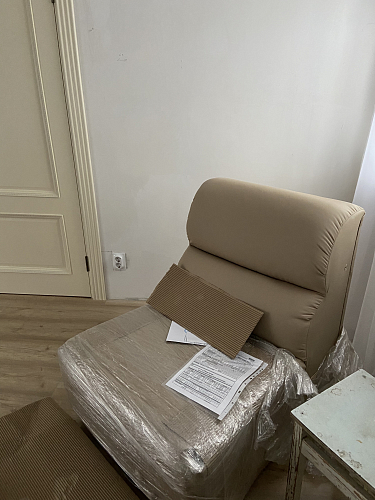 Кресло Карнелла белое фото покупателя 1