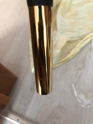 Стул на металлокаркасе Seda 01 blue / gold / black фото покупателя 63