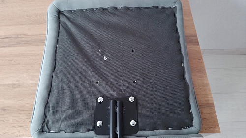 Компьютерное кресло One/Ван флок серый 29 фото покупателя 82