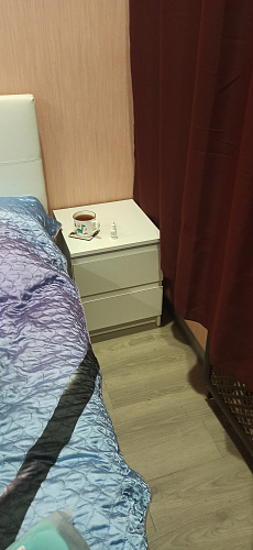 Прикроватная тумба Рунтроп дуб сонома фото покупателя 4