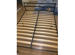 Односпальная кровать Фади 80х200 черная фото покупателя 990