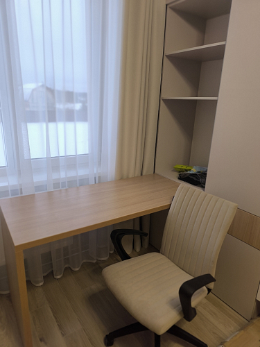 Компьютерное кресло Spark флок бежевый 7 фото покупателя 16