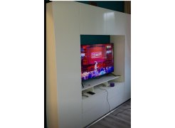 Готовая гостиная Румба белый / белый глянец  - Уцененный экземпляр фото покупателя 117