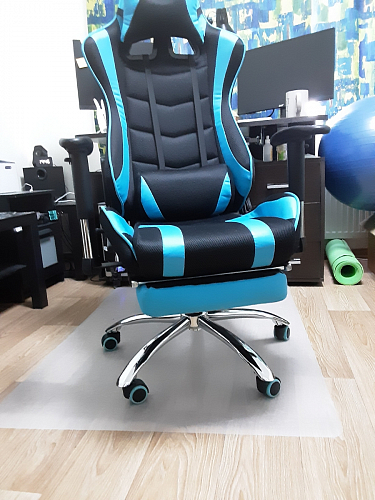 Компьютерное кресло Kano 1 light blue / black фото покупателя 107