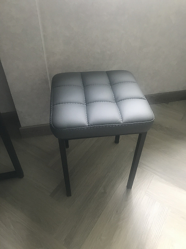 Табурет Байя кожзам d1 / черный матовый фото покупателя 6