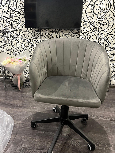 Компьютерное кресло Тибо светло-коричневый / белый фото покупателя 182