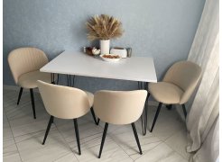 Стул на металлокаркасе Gabi blue / black фото покупателя 730