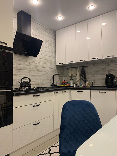 Стул на металлокаркасе Capri голубой фото покупателя 88