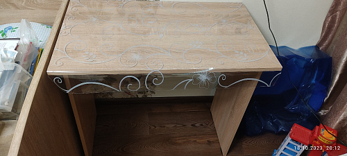 Стол письменный Kiwi белый - Уцененный экземпляр фото покупателя 30