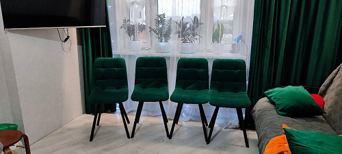 Стул на металлокаркасе Чилли светло-серый / белый каркас фото покупателя 412