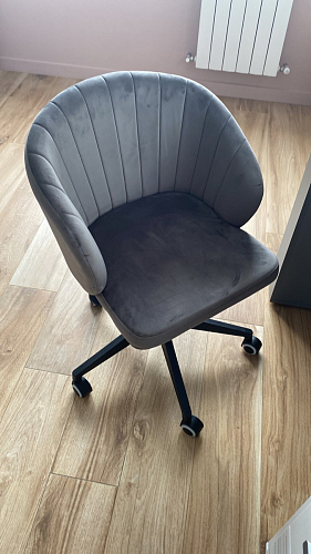 Компьютерное кресло Пард экокожа белый фото покупателя 42