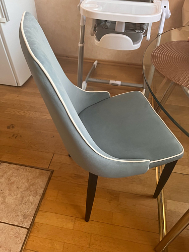 Стул на металлокаркасе Kora black / gray фото покупателя 442