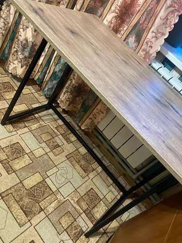 Компьютерный стол Бринг 90х55х74 дуб рошелье фото покупателя 1