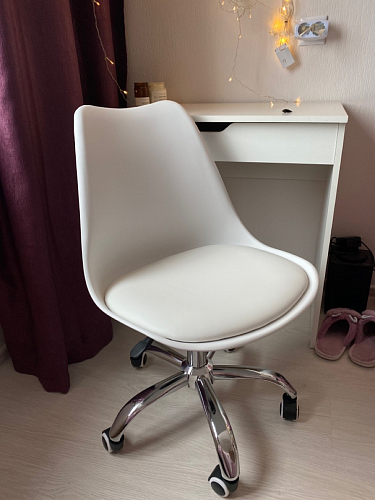 Компьютерное кресло Kolin pink / white фото покупателя 28