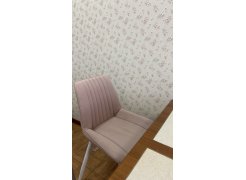 Стул на металлокаркасе Вейв светло-серый (hl 63) / 10К черный каркас фото покупателя 27