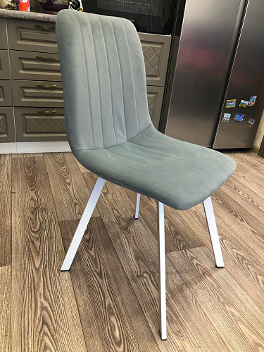 Стул на металлокаркасе Sling white / gray фото покупателя 1