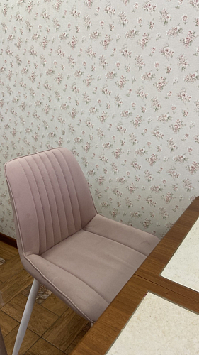 Стул на металлокаркасе Седа К латте / черный фото покупателя 27