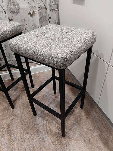 Барный стул Лофт линкольн белый / белый матовый фото покупателя 173