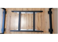 Деревянный стол Лота Лофт 120(160)х75 черный матовый / бетон светлый фото покупателя 322