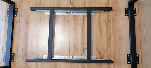 Стол раскладной Лота Лофт 120 25 мм юта / черный матовый фото покупателя 322