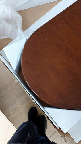 Деревянный стул Валери молочный / ромб фото покупателя 3