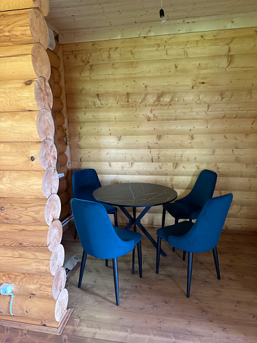 Стул на металлокаркасе Kora black / gray фото покупателя 415