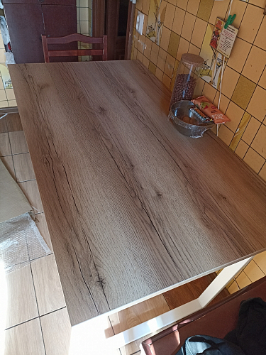 Деревянный стол Лота Лофт 140х80 дуб крафт табачный / черный матовый фото покупателя 933