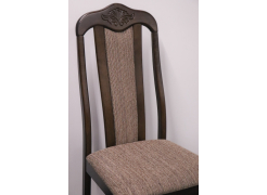 Стул деревянный Aron Soft dirty oak / beige из шоурума 2