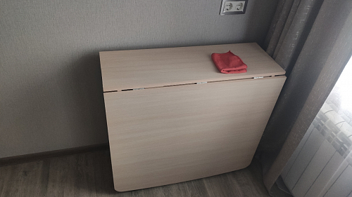 Стол обеденный раздвижной СтК7 дуб молочный фото покупателя 246