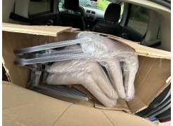 Стул на металлокаркасе Седа К крутящийся светло-серый  / белый фото покупателя 106