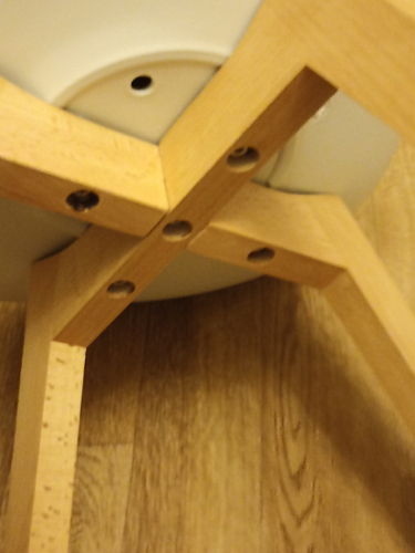 Деревянный стул Bonuss light gray / wood фото покупателя 35