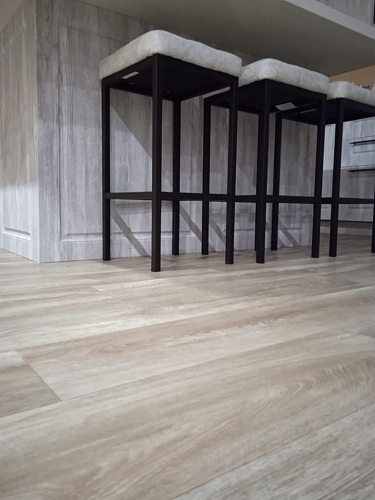 Барный стул Лофт микровелюр катания блэк / черный матовый фото покупателя 163