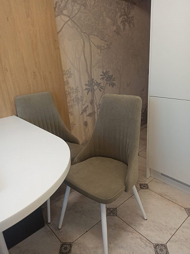 Стул на металлокаркасе Нараян velutto 23 / черный фото покупателя 13