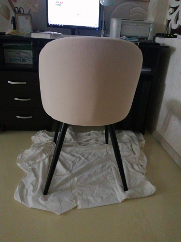 Стул на металлокаркасе Gabi 1 gray фото покупателя 130