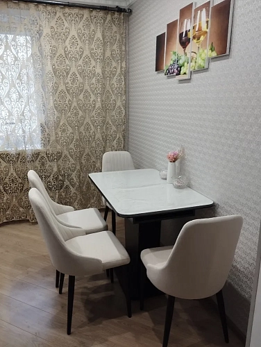 Стул на металлокаркасе Kora light purple / black фото покупателя 29