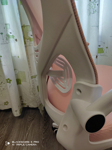 Компьютерное кресло Konfi dark gray / pink / white фото покупателя 99