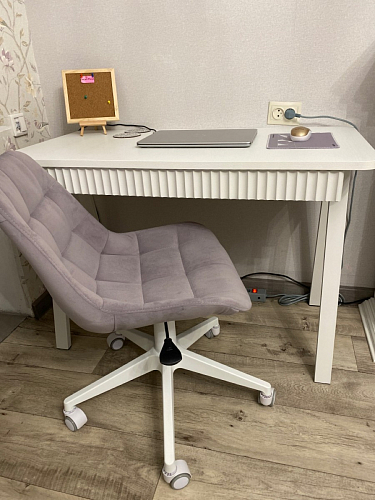 Компьютерное кресло Келми 1 белый фото покупателя 8