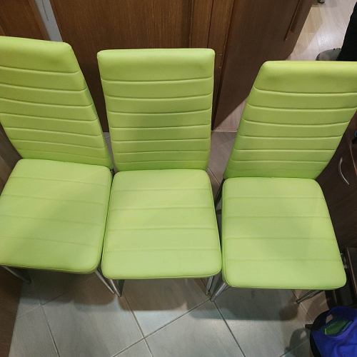 Стул на металлокаркасе DC2-001 green / black фото покупателя 41