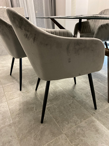 Стул на металлокаркасе Slam тёмно-серый фото покупателя 55