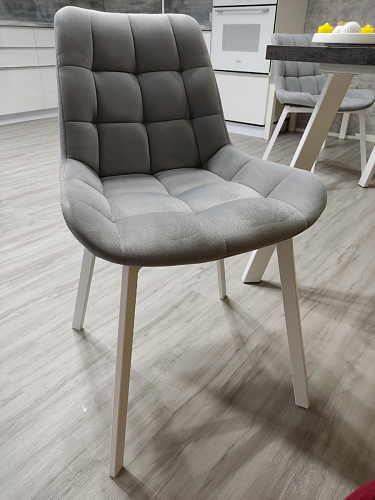 Стул на металлокаркасе Челси бирюзовый / черный фото покупателя 81