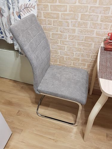 Стул Basit light grey fabric фото покупателя 46