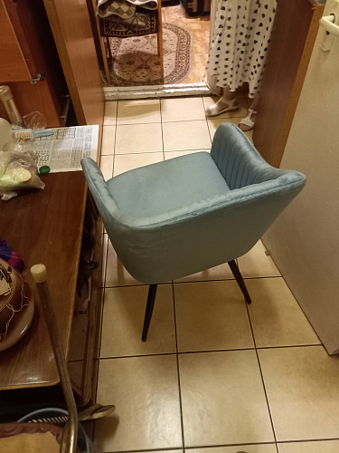 Стул на металлокаркасе Slam тёмно-серый фото покупателя 64