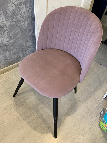 Стул на металлокаркасе Gabi green / black / silver фото покупателя 181