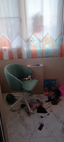 Компьютерное кресло Пард экокожа белый фото покупателя 123