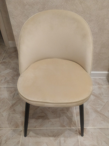 Стул на металлокаркасе Dodo blue фото покупателя 138