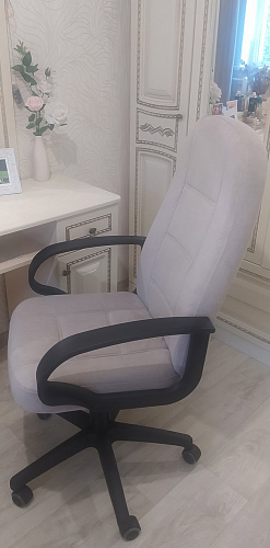 Компьютерное кресло СН747 бежевое фото покупателя 2