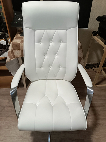 Компьютерное кресло Sarabi белое фото покупателя 14